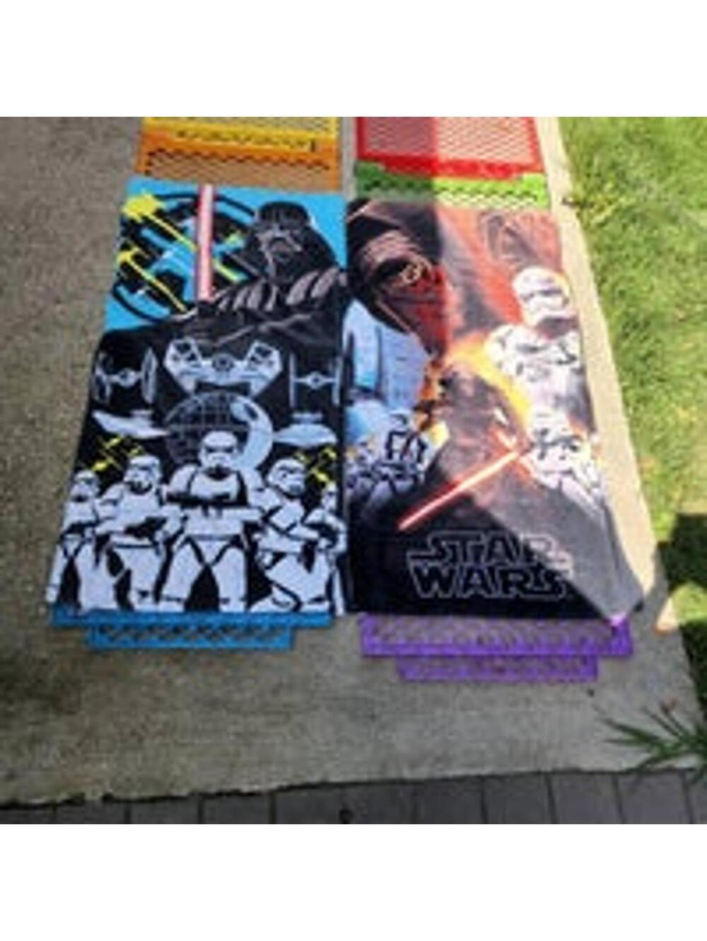 Disney Star Wars Beach Towels Darth Vader Towel and Kylo Ren Towel bath towels